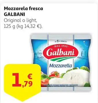 Alcampo GALBANI Mozzarela fresca oferta
