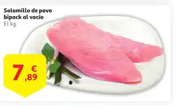 Alcampo Solomillo de pavo bipack al vacío oferta