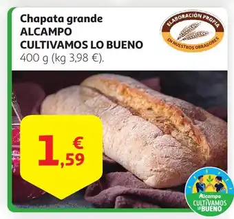 Alcampo Chapata grande oferta