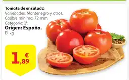 Alcampo Tomate de ensalada oferta
