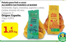 Alcampo Patata para freír o cocer oferta