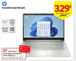 Alcampo HP Portátil Intel N4120 oferta
