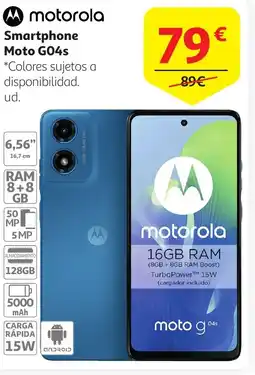 Alcampo MOTOROLA Smartphone Moto G04s oferta
