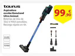Alcampo TAURUS Aspiradora escoba Homeland Ultra Animal oferta