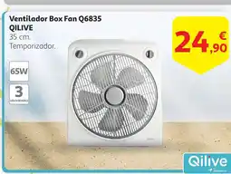 Alcampo QILIVE Ventilador Box Fan Q6835 oferta