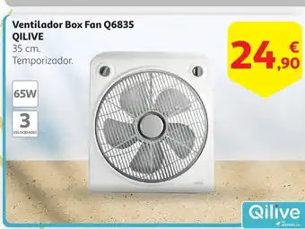 Alcampo QILIVE Ventilador Box Fan Q6835 oferta