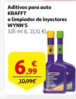 Alcampo Aditivos para auto krafft o limpiador de inyectores wynn's oferta