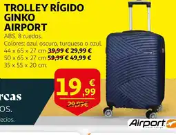 Alcampo Trolley rígido ginko airport oferta