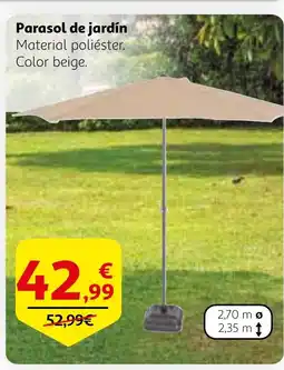 Alcampo Parasol de jardín oferta