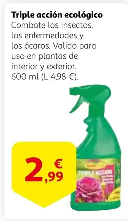 Alcampo Triple acción ecológico oferta