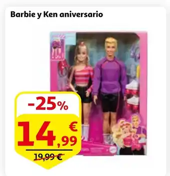 Alcampo Barbie y Ken aniversario oferta