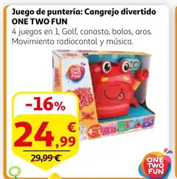 Alcampo Juego de puntería: Cangrejo divertido oferta