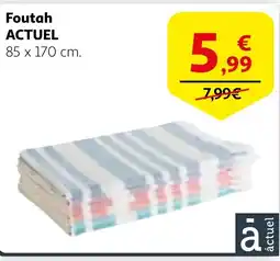 Alcampo ACTUEL Foutah oferta