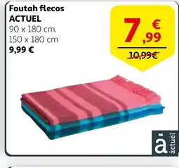 Alcampo ACTUEL Foutah flecos oferta
