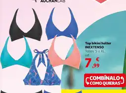 Alcampo INEXTENSO Top bikini halter oferta