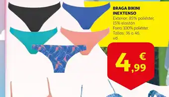 Alcampo INEXTENSO Baraga bikini oferta