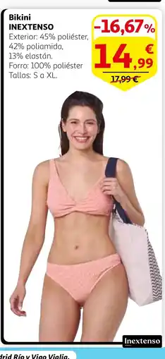 Alcampo INEXTENSO Bikini oferta