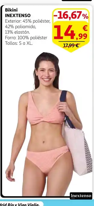 Alcampo INEXTENSO Bikini oferta