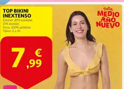 Alcampo INEXTENSO Top bikini oferta