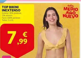 Alcampo INEXTENSO Top bikini oferta