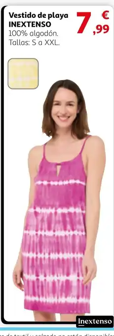 Alcampo INEXTENSO Vestido de playa oferta