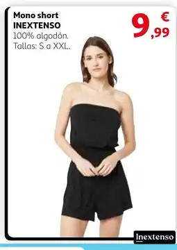 Alcampo INEXTENSO Mono short oferta