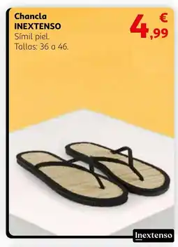 Alcampo INEXTENSO Chancla oferta
