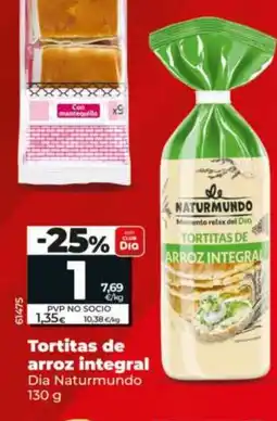Maxi Dia Tortitas de arroz integral oferta