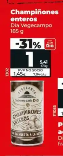 Maxi Dia Champiñones enteros oferta