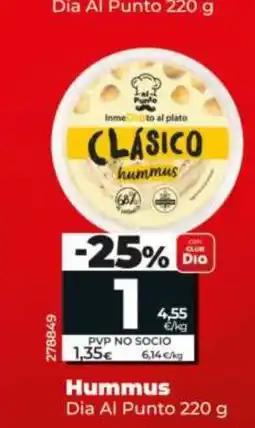 Maxi Dia Hummus oferta