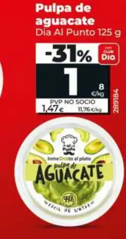 Maxi Dia Pulpa de aguacate oferta