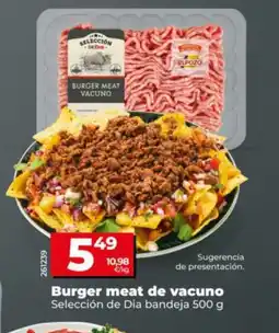 Maxi Dia Burger meat de vacuno oferta