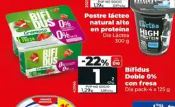Maxi Dia Bifidus Doble 0% con fresa oferta