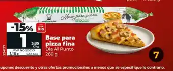 Maxi Dia Base para pizza fina oferta