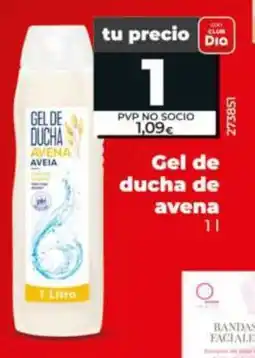Maxi Dia Gel de ducha de avena oferta