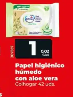 Maxi Dia Papel higiénico húmedo con aloe vera oferta