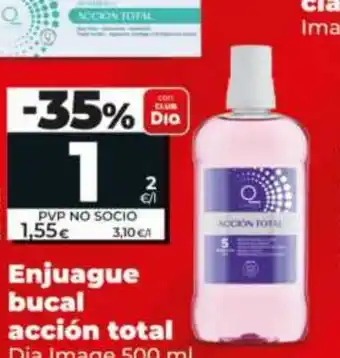 Maxi Dia Enjuague bucal acción total oferta