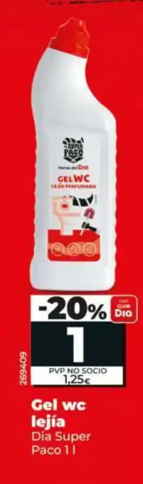 Maxi Dia Gel wc lejía oferta