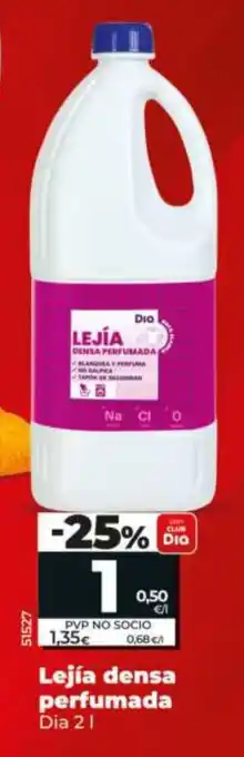 Maxi Dia Lejía densa perfumada oferta