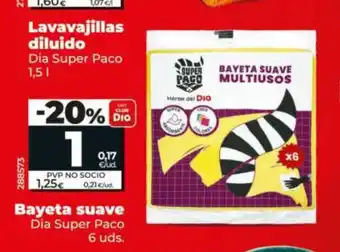 Maxi Dia Bayeta suave oferta