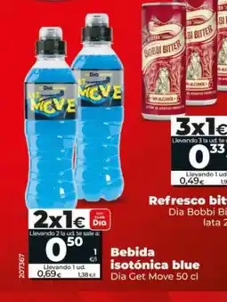 Maxi Dia Bebida isotónica blue oferta