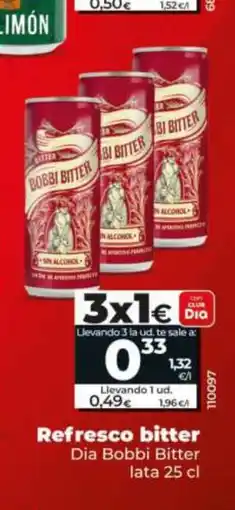 Maxi Dia Refresco bitter oferta