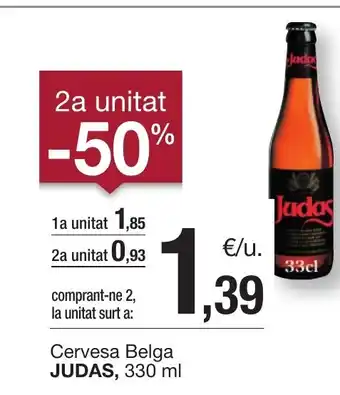 BonpreuEsclat JUDAS Cervesa Belga oferta
