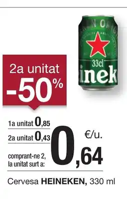 BonpreuEsclat HEINEKEN Cervesa oferta