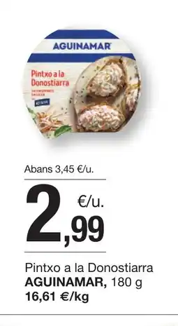 BonpreuEsclat AGUINAMAR Pintxo a la Donostiarra oferta