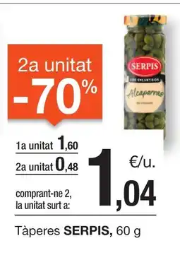 BonpreuEsclat SERPIS Tàperes oferta