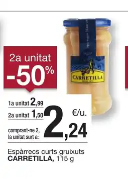 BonpreuEsclat CARRETILLA Espàrrecs curts gruixuts oferta