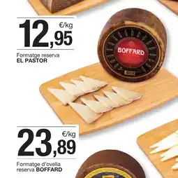 BonpreuEsclat BOFFARD Formatge d'ovella reserva oferta