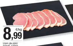 BonpreuEsclat Llom de porc extrafí, safata oferta