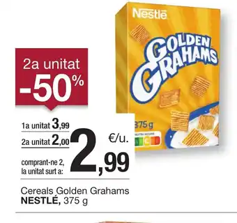BonpreuEsclat NESTLÉ Cereals Golden Grahams oferta